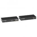 ブラックボックス KVXLCF-100-R2 KVMエクステンダーキット（DVI-D/USB/光ファイバ）
