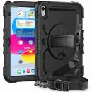 エムディーエス MDS-TSCIP109G10BLTBK2 iPad 10.9（第10世代）専用 耐衝撃ケース（画面保護付き） ブラック