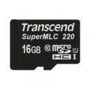 トランセンド TS16GUSD220I 業務用/産業用 組込向け microSDHCカード 16GB 高耐久 SLC mode 広域温度対応 TBW:300TB 3年保証 USD220I