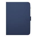 BUFFALO BSIPD22109CLFBL iPad10.9用フリーアングルレザーケース ブルー