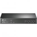 TP-LINK TL-SF1009P(UN) 9ポート10/100Mbps デスクトップスイッチ（8 PoE+ポート搭載）