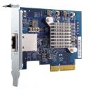 QNAP QXG-10G1T/F 1ポート 10GbE 10GBASE-T/NBASE-T LANカード (QXG-10G1T、単体)
