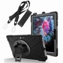 エムディーエス MDS-TSCSFG2BLTBK4 Microsoft Surface Go 3・Go 2対応 耐衝撃ケース 強化ショルダーベルトモデル ブラック