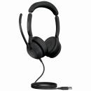 Jabra 25089-999-999 Jabra USBヘッドセット USB-A 両耳 MS認定「Jabra Evolve2 50 USB-A MS Stereo」