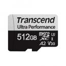 Transcend TS512GUSD340S 512GB microSDXC w/ adapter UHS-I U3 A2 Ultra Performance USD340S