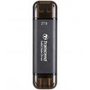 Transcend TS2TESD310C スティック型SSD USB 10Gbps 2TB ブラック