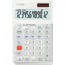 CASIO JE-12D-WE-N 人間工学電卓 12桁 ジャストタイプ 白