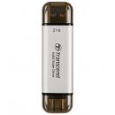 Transcend TS2TESD310S スティック型SSD USB 10Gbps 2TB シルバー