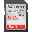SanDisk SDSDUWL-512G-JN3IN SanDisk Ultra PLUS SDXC UHS-Iカード 512GB