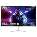 【法人様宛限定】JAPANNEXT JN-T215FLG144FHD ゲーミング液晶ディスプレイ 21.5型/1920×1080/HDMI×1、DP×1/ブラック/スピーカー