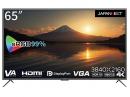 【法人様宛限定】JAPANNEXT JN-V6500UHDR-N 液晶ディスプレイ/65型/3840×2160/HDMI×3、DP×1、VGA×1/ブラック/スピーカー：有/2年保証