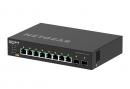 NETGEAR GSM4210PX-100JPS ProAV向けPoE+対応(220W) 1Gポート×8 SFP+スロット×2 フルマネージスイッチ