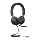 Jabra 24189-999-899 Jabra USBヘッドセット 両耳 MS認定「Jabra Evolve2 40 SE USB-C MS Stereo」