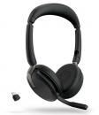 Jabra 26699-989-899 Jabra 無線ヘッドセット 折りたたみ式 USB-C 両耳 UC認定「Jabra Evolve2 65 Flex Link380c/390c UC Stereo」