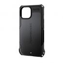 ELECOM PM-A23AZEROBK iPhone 15用ハイブリッドケース/ZEROSHOCK/ブラック