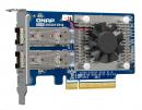 QNAP QXG-25G2SF 2ポート 25GbE SFP28 LANカード (QXG-25G2SF-E810、単体)