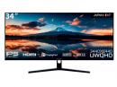 【法人様宛限定】JAPANNEXT JN-IPS3401UWQHDR 液晶ディスプレイ 34型/3440×1440/HDMI×2、DP×2/ブラック/スピーカー：有/2年保証
