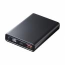 サンワサプライ BTL-RDC27BK モバイルバッテリー（10000mAh・PD20W・ブラック）