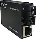 FXC LEX1852-02 10/100/1000BASE-T to 1000BASE-SX2(SC、MMF-2Km)メディアコンバータ