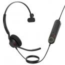 Jabra 4093-419-299 Jabra コンタクトセンター用ヘッドセットUSB-C 片耳 UC認定 コントロールユニット付「Jabra Engage 40 - (Inline Link) USB-C UC Mono」