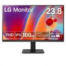 LG 24MR400-B 液晶ディスプレイ 23.8型/1920×1080/Dsub15pin、HDMI/ブラック/スピーカー：なし/フルHD/IPS/LED/ブルーライト低減/フリッカーセーフ/液晶パネル・バックライト3年保証