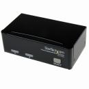 StarTech.com SV231USB 2ポートKVMスイッチ VGAモニター対応/USB接続 PCパソコン2台用CPU切替器 USB/VGAケーブル付属