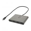 StarTech.com USBC2HD4 USB-C接続クアッドHDMIディスプレイ変換アダプタ/USB-HDMI 4出力コンバータ/1080p 60Hz/USB Type-C接続/HDMI増設アダプタ/Windowsのみ対応