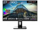 【法人様宛限定】JAPANNEXT JN-360IPS27FHDR-HSP ゲーミング液晶ディスプレイ/27型/1920×1080/HDMI×2、DP×2/ブラック/スピーカー：有/昇降式スタンド/2年保証