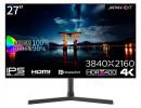 【法人様宛限定】JAPANNEXT JN-27IPSB4FLUHDR 液晶ディスプレイ 27型/3840×2160/DP×1、HDMI×2/ブラック/スピーカー：有/2年保証