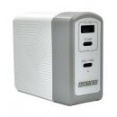 ADTEC APD-A140AC2-WH Power Delivery 3.1対応 GaN AC充電器/140W/USB Type-C 2ポート Type-A 1ポート/ホワイト