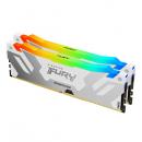 Kingston KF580C38RWAK2-32 32GB DDR5 8000MT/s CL38 DIMM (Kit of 2) FURY Renegade RGB White XMP
