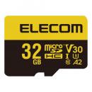 ELECOM MF-HMS032GU13V3 MicroSDHCカード/高耐久/ビデオスピードクラスV30対応/UHS-I U3 90MB/s 32GB