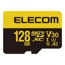ELECOM MF-HMS128GU13V3 MicroSDXCカード/高耐久/ビデオスピードクラスV30対応/UHS-I U3 90MB/s 128GB
