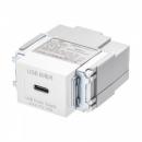 サンワサプライ TAP-KJC1W 埋込コンセント Type-C×1 PD18W対応（ホワイト）