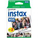 FUJIFILM INSTAX WIDE WW 2 ワイド用カラーフィルム instax WIDE 2パック品（10枚入×2）