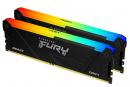 Kingston KF437C19BB2AK2/16 16GB 3733MT/s DDR4 CL19 DIMM (Kit of 2) FURY Beast RGB
