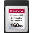 Transcend TS160GCFE860 CFExpress Card 160GB Gen3x2 SLC mode