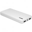 グリーンハウス GH-BTX100-WH モバイル充電器 10000mA ホワイト