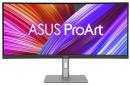 【法人様宛限定】ASUS PA34VCNV 液晶ディスプレイ 34.1型/3440×1440/USB Type-C、DisplayPort、HDMI x2/シルバー/スピーカーあり/100% sRGB