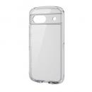 ELECOM PM-P241TSLACR Google Pixel 8a用ハイブリッドケース/TOUGH SLIM LITE/オールクリア/クリア
