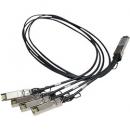 HPE JG329A HPE Networking X240 QSFP+ 4x10G SFP+ 1m DAC Cable