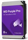 WesternDigital 0718037-896748 WD Purple Proシリーズ 3.5インチ内蔵HDD SATA6.0Gb/s 7200回転 256MB 5年保証 8TB WD8002PURP