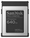 SanDisk SDCFEC-640G-JN4NN SanDisk PRO-CINEMA CFexpress Type-Bカード 640GB