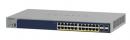 NETGEAR GS728TP-300JPS POE+対応 (190W) ギガビット24ポート L2+ アプリ＆クラウドスマートスイッチ