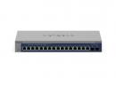 NETGEAR XS516TM-100JPS 10G/マルチギガ 16ポート 10G SFP+スロット×2 アプリ＆クラウドスマートスイッチ