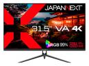 【法人様宛限定】JAPANNEXT JN-V315UHDR-C65W-N 液晶ディスプレイ 31.5型/3840×2160/DP、HDMI、USB-C×1/ブラック/スピーカー有/2年保証
