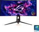 【法人様宛限定】ASUS PG34WCDM ゲーミング有機ELディスプレイ 33.94型/3440×1440/DisplayPort1.4 DSC x1、HDMI(v2.1) x2、USB-C x1/ブラック/スピーカー：なし