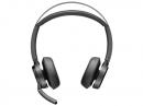 日本HP 9T9J3AA#AC3 Poly Voyager Focus 2 USB-Cドングル付 +USB-A変換アダプタ付 両耳 ワイヤレスモデル ノイズキャンセリングマイク搭載