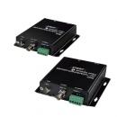 JOBLE HD401F-5M AHD/HD-TVI/HDCVI/コンポジット 1映像・RS485光ファイバー長距離伝送装置