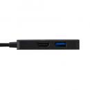 ELECOM DST-C31BK Type-C ドッキングステーション/USB-C×1/USB-A×1/HDMI×1/ブラック